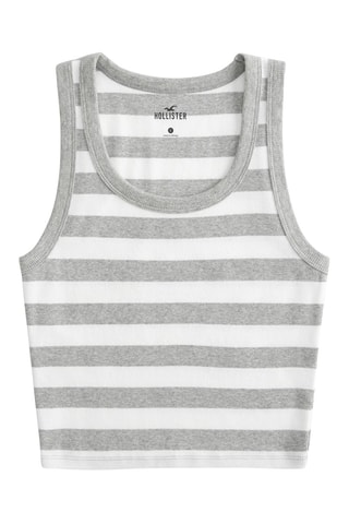 Crop Top - Lichtgrijs