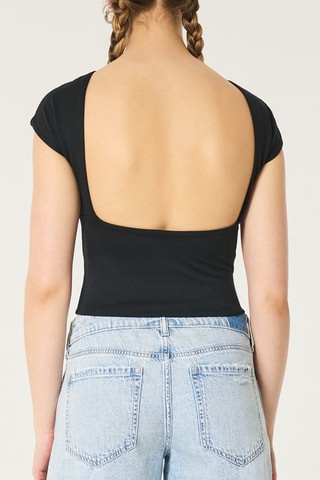Crop Top - Zwart