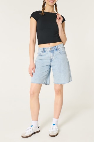 Crop Top - Zwart