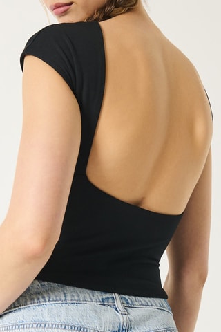 Crop Top - Zwart