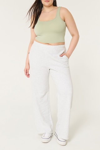 Crop Top - Lichtgroen