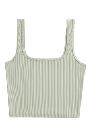 Crop Top - Lichtgroen