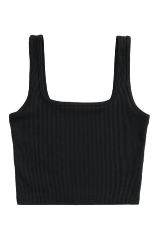 Crop Top - Zwart