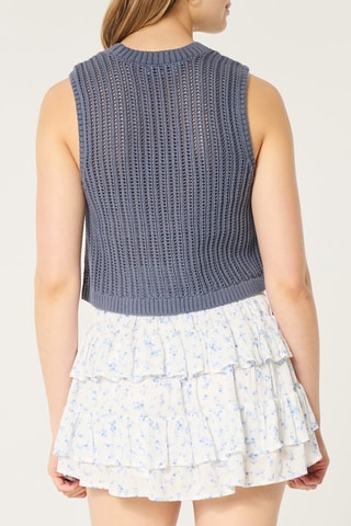 Top - Marineblauw