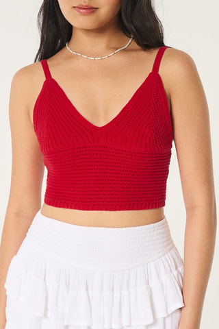 Crop Top - Rood