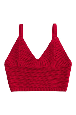 Crop Top - Rood