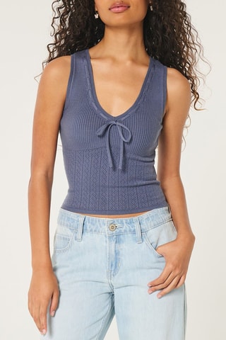 Top - Donkerblauw