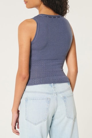 Top - Donkerblauw