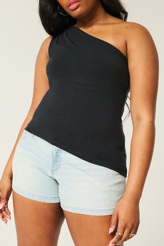 Asymmetrische Top - Zwart