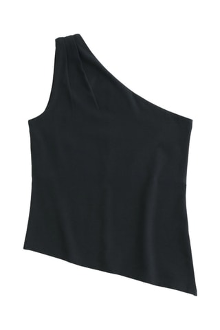 Asymmetrische Top - Zwart