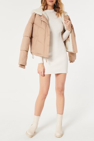 Robe pull - Ecru