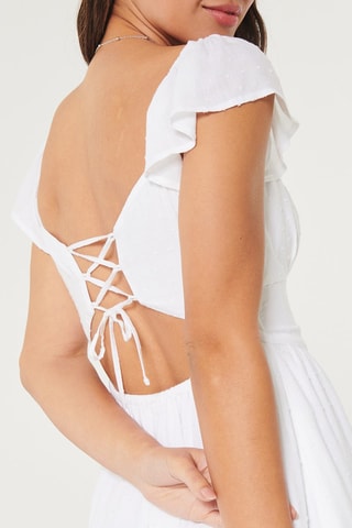 Midi-jurk - Wit