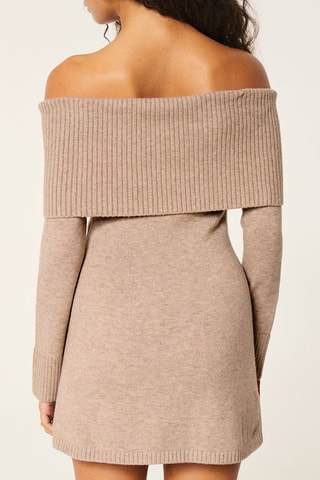 Trui-jurk - Bruin