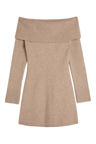 Trui-jurk - Bruin