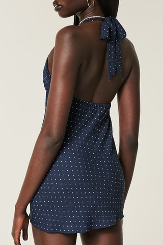 Robe droite - Bleu marine