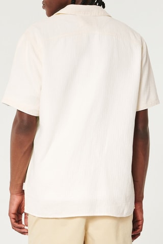 Overhemd relaxed - Beige