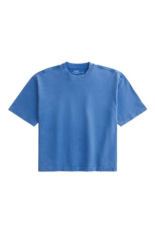 T-shirt Boxy - Hemelsblauw