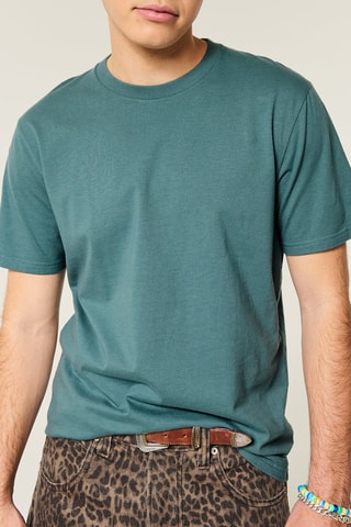 T-shirt - Pauwblauw