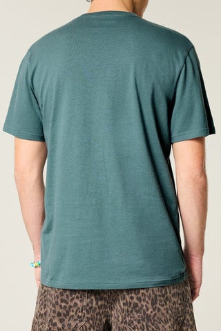 T-shirt - Pauwblauw