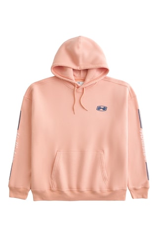 Sweater met Capuchon - Koraalrood