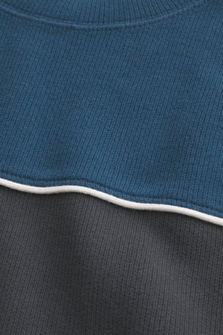 Sweater - Marineblauw en Zwart