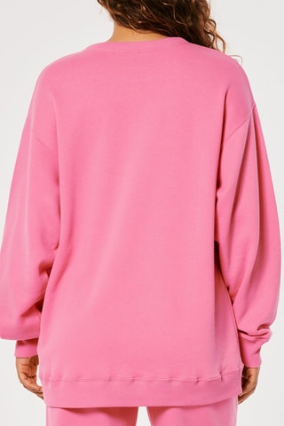 Oversized sweater - Roze
