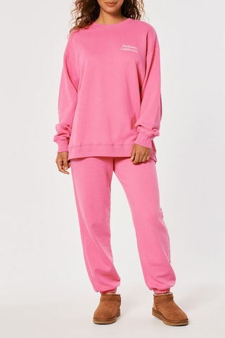 Oversized sweater - Roze