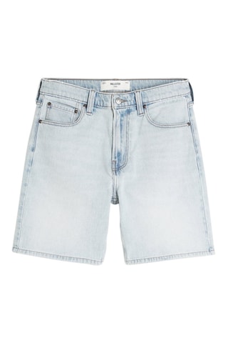 Spijkershort Loose Fit - Lichtblauw