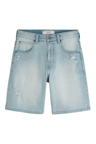Spijkershort baggy - Lichtblauw