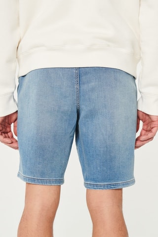 Spijkershort Relaxed Fit - Lichtblauw