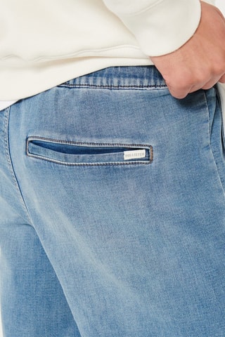 Spijkershort Relaxed Fit - Lichtblauw