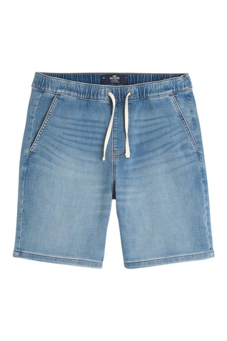 Spijkershort Relaxed Fit - Lichtblauw