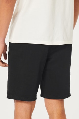 Spijkershort Relaxed Fit - Zwart