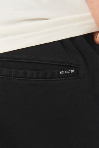 Spijkershort Relaxed Fit - Zwart