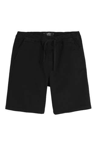 Spijkershort Relaxed Fit - Zwart