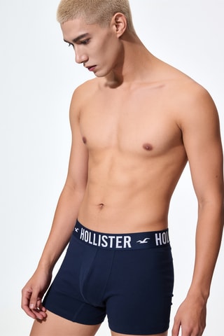 5 Boxers - Zwart en Marineblauw