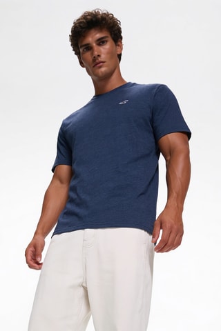 5 T-shirts - Marineblauw