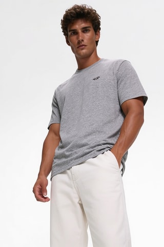 5 T-shirts - Blauw en Beige