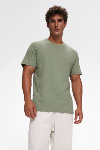 5 T-shirts - Blauw en Beige