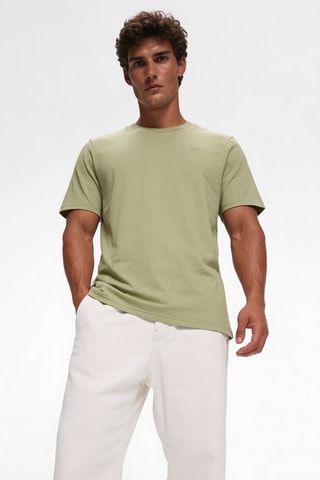 7 T-shirts - Wit en Groen