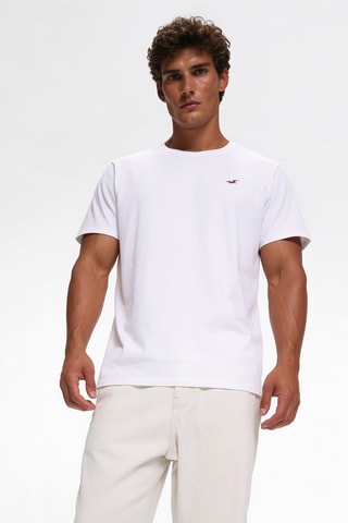 3 T-shirts - Wit en Gemêleerd Grijs