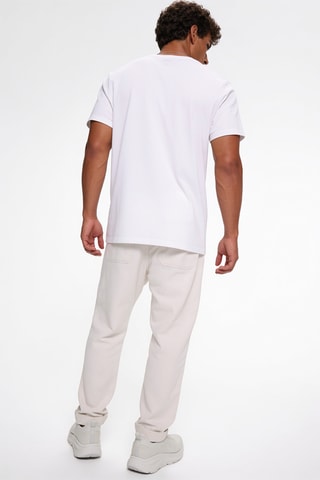 3 T-shirts - Wit en Gemêleerd Grijs