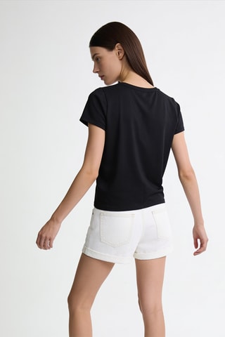 T-shirt - Zwart
