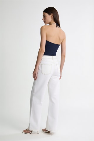 Strapless Top - Zwart