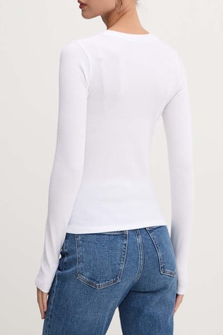 2 T-shirts slim fit - Wit
