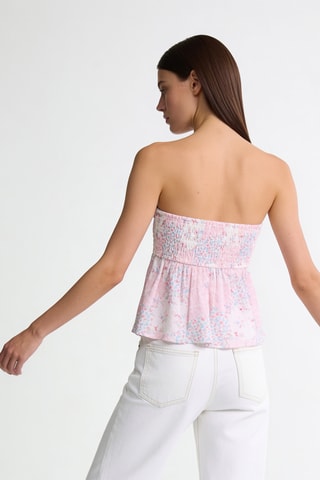 Strapless Top - Roze