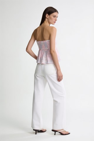 Strapless Top - Roze