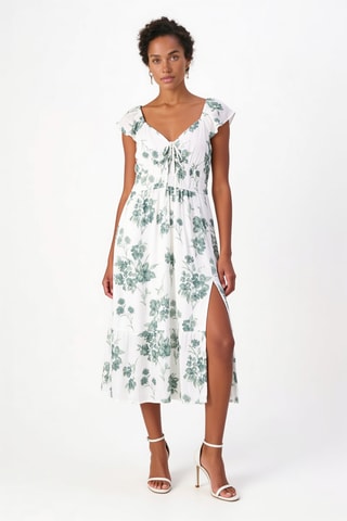 Midi-jurk - Wit