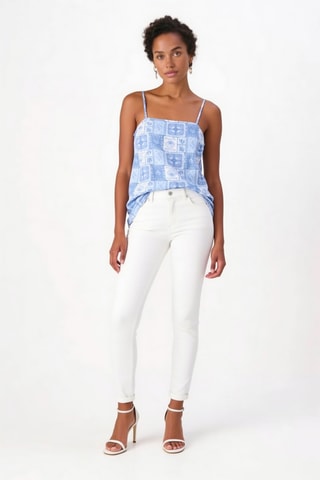 Top - Blauw