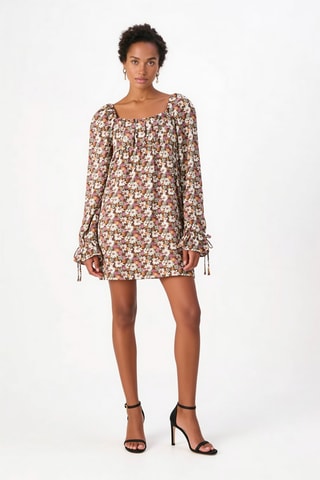Trapeziumjurk - Bruin